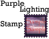 Purple Lighting Stamp