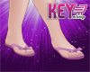 K- Flip Flop Purple
