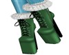 CHRISTMAS BOOTS GREEN