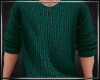 Lt Green peacock Sweater