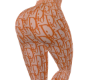 Venjii Orang Leggings