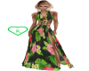 Tropical Flowers gown