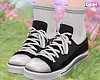 w. Black Shoes