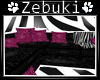 +Z+ Pink Furr Couch ~ 