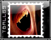 Vampire Teeth Stamp