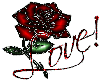 rose love sticker