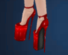 Edgy snow white shoes