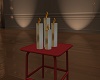 [EJ] Gold Trim Candles