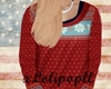 . Sweater in red