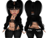 Halina Hair Black