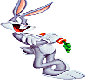 Bugs Bunny animated