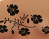 {N} tattoo flowers 8