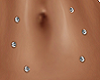 Diamond Belly Piercing