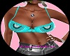 petit top turquoise