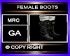FEMALE BOOTS