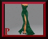 (P) Green Sequin Gown