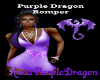 Purple Dragon Romper