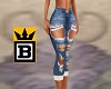 Queen B Capri Jeans