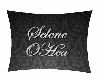 Selene OHea gray pillow