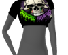 DrippedSkull CropTee