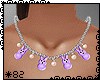 *82 Peep Necklace Purple