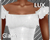 G Spring White Dress LUX