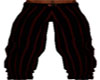 red Stripes Pants