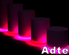 [a] Glowing Cylinder Red