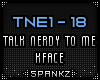 TNE - Talk Nerdy To Me