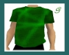 green t-shirt