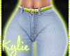 RLL Neon Jeans