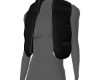 /// Blk Holo Puffer Vest