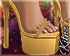 Heels NYE Gold