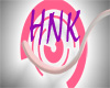 HNK White/Pink Cat Tail