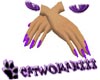 ^CW^ Purple Little Hands