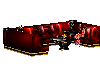 BL Red Club Sofa