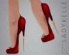 LK| Abbey Heels Red