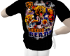 BEARS  DBL SIDED BLK TEE