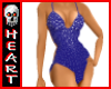 Glamour Swimsuit Blue