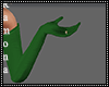 Green Long Gloves
