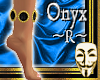 Gold Anklet *Onyx* R