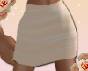 {L4} cream tigh skirt