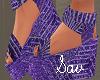 Kimono Sandals-Purple