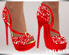 L* Red Dia Sandals