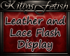 KF~LeatherLaceFlashDispl