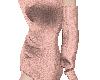 A~ Peach Sweater Dress