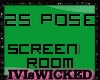 25P Green Screen Room