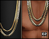 Ez| Gold Plated Chains