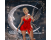 Moon Sexy Dress Red