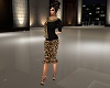 (S)Leopard skirt
